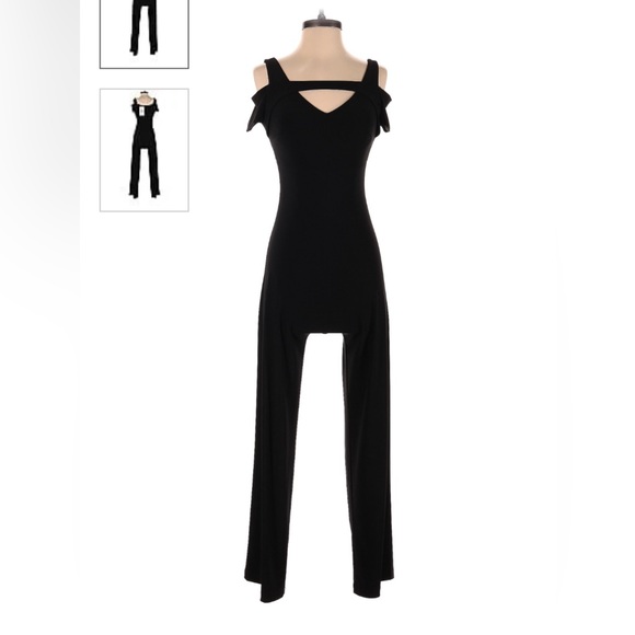 NIGHTWAY/ Women's Black Jumpsuit - Picture 7 of 7